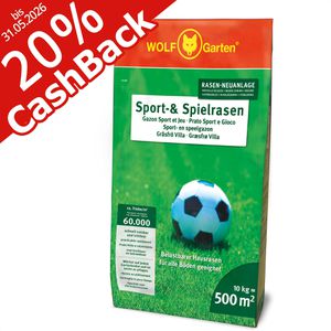 Rasensamen Wolf-Garten LG 500 Sport- & Spielrasen