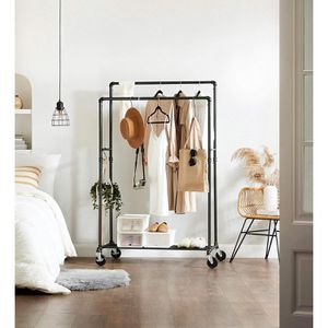 Produktbild für Garderobenständer Songmics HSR60BV1, schwarz