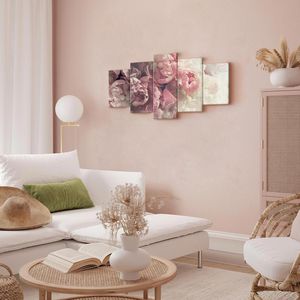 Produktbild für Wandbild Artgeist Vintage Pfingstrose