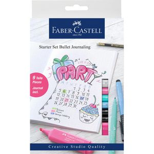 Produktbild für Schreibset Faber-Castell Bullet Journaling Start Set, 9-teilig