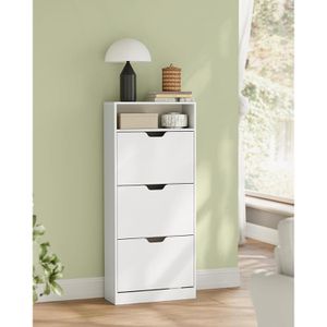 Produktbild für Schuhschrank Vasagle LBC046W01, weiß