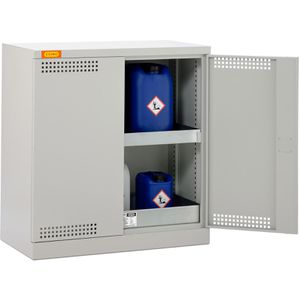 Umweltschrank CEMO 10/10, 11000, lichtgrau