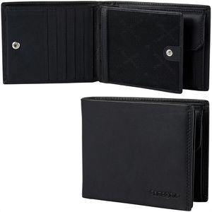 Portemonnaie Samsonite Attack 2 SLG, 013, schwarz, Echt Leder