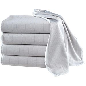 Fenstertuch Zollner Poli Gläsertuch Set, 5 Stück