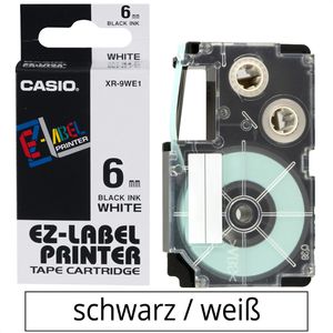 Produktbild für Schriftband Casio XR-6WE1, 6mm