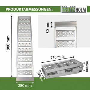 Produktbild für Auffahrrampe Trutzholm 39050, 1 Stück