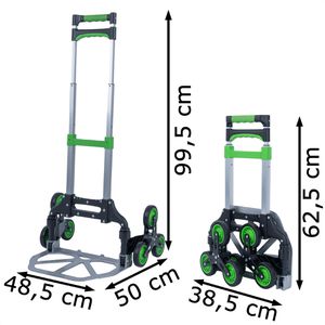 Produktbild für Sackkarre Pavo Paketroller 8019618, klappbar
