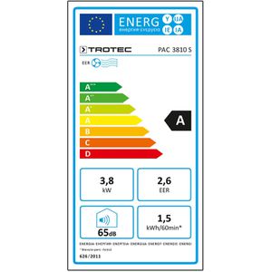 Produktbild für Klimagerät Trotec PAC 3810 S, 13000 BTU/h