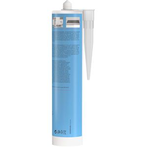 Produktbild für Dichtmasse Fischer Hochtemperatursilicon DHS 310ml