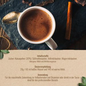 Produktbild für Kakao Jacobs Cocoa Fantasy Dark Trinkschokolade, Pulver