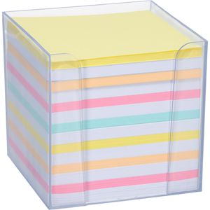 Zettelbox Böttcher-AG 1631 glasklar, 10 x 10 cm