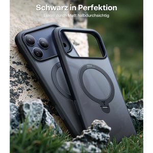 Produktbild für Handyhülle Torras Ostand Spin Series, MagSafe, schwarz