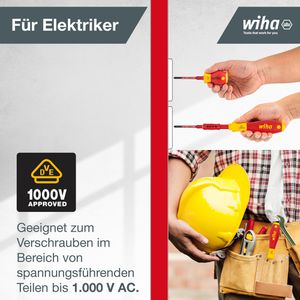 Produktbild für Schraubendreher Wiha BitSet slimVario, 41232, Set