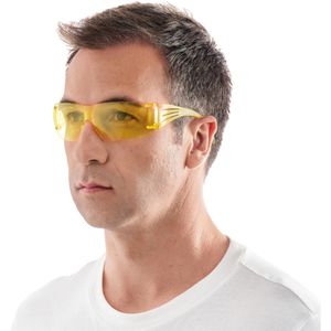 Produktbild für Schutzbrille 3M SecureFit 200, gelb