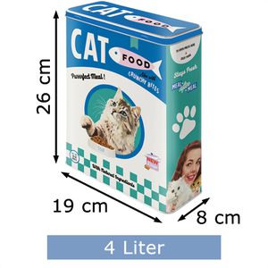 Produktbild für Vorratsdose Nostalgic-Art Cat Food XL
