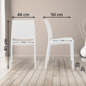 Produktbild für Besucherstuhl CLP MAYA, 1032602, stapelbar