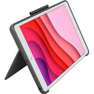 Produktbild für Tablet-Hülle Logitech Combo Touch, 920-009624, grafit