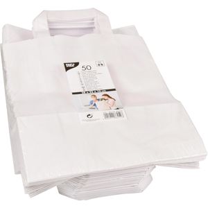 Produktbild für Papiertüten Papstar 86454, weiß