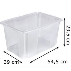 Produktbild für Aufbewahrungsbox Keeeper Emil, 45 Liter