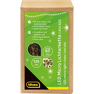 Produktbild für Lichterkette Idena 31352, Cascade, 125 LED, innen + außen