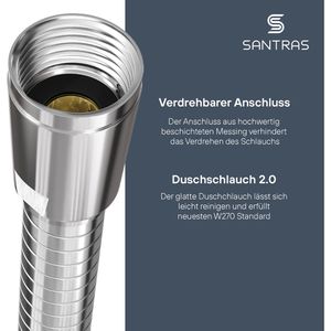 Produktbild für Duschschlauch SANTRAS My-Flex Premium, 13010-200