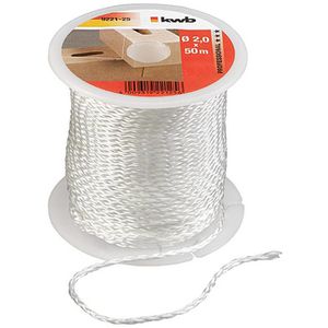 Produktbild für Maurerschnur kwb 922125, weiß