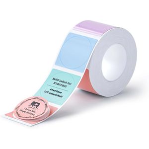 Thermoetiketten Niimbot farbig