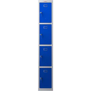 Produktbild für Schließfachschrank Phoenix PL1430GBK, blau