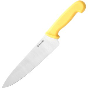Produktbild für Kochmesser Hendi HACCP 842737, mit Kunststoffgriff gelb