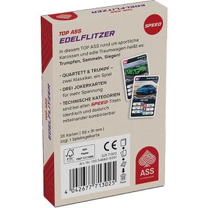 Produktbild für Kartenspiel ASS Altenburger 10054662, TOP ASS Edelflitzer