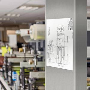 Produktbild für Folienetiketten Zweckform L4775-100, weiß matt