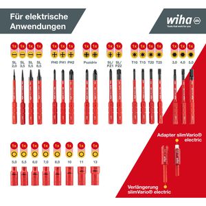 Produktbild für Werkzeugtasche Wiha slimVario electric, 43465
