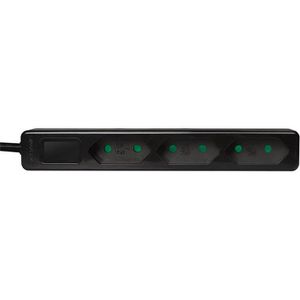 Produktbild für Steckdosenleiste LogiLink LPS229B, mit 1,5m Kabel