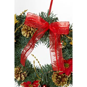 Produktbild für Weihnachtskranz Heitmann-Deco 1008236, Türkranz, Ø 32 cm