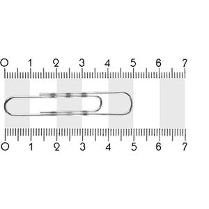 Produktbild für Büroklammern Alco 261, 50mm, silber