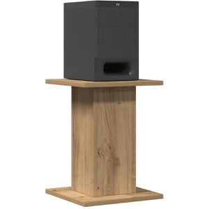 Produktbild für Lautsprecherständer vidaXL Artisan-Eiche, aus Holz, 2 Stück