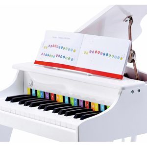 Produktbild für Kinder-Musikinstrument Hape Luxusflügel weiß E0338