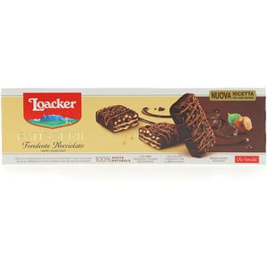Waffeln Loacker Patisserie Dark Hazelnut, Waffelriegel