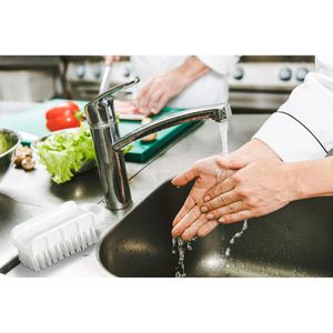 Produktbild für Nagelbürste Nölle HACCP 18370051, weiß