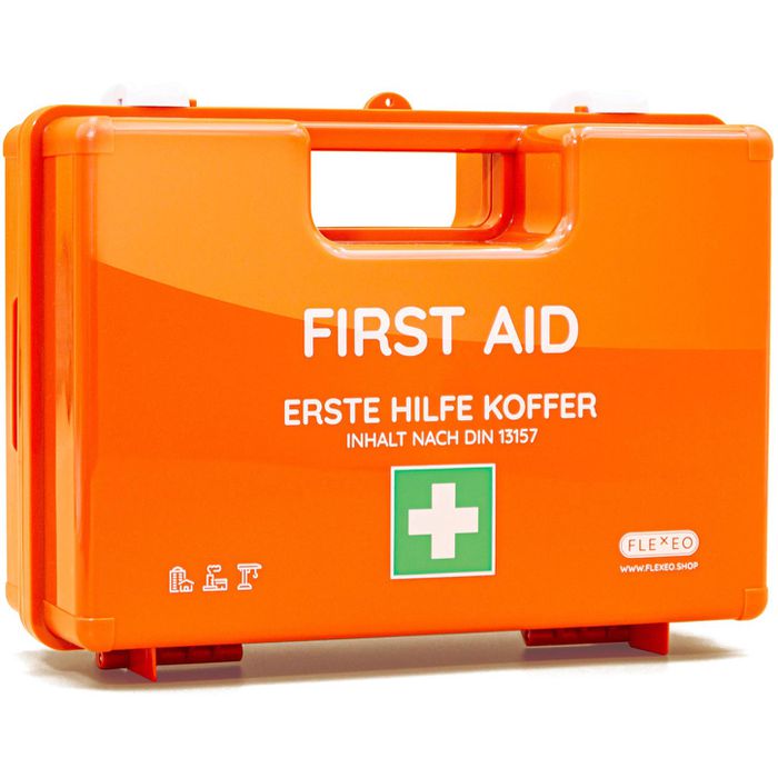 Erste-Hilfe-Koffer Flexeo DIN 13157 – Böttcher AG