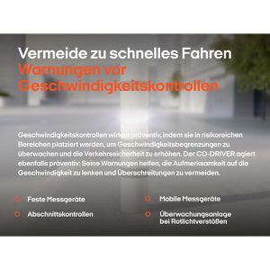 Produktbild für Radarwarner OOONO CO-DRIVER NO2 Plus, mit USB und Akku