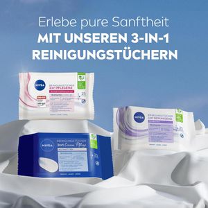 Produktbild für Abschminktücher Nivea Reinigungstücher 3in1 Creme Pflege
