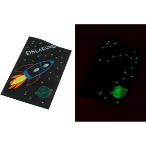Produktbild für Glitzerkleber UHU Glitter Glue, Glow in the Dark