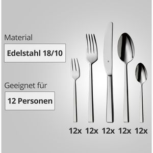 Produktbild für Besteck-Set WMF Professional Edita, Edelstahl 18/10