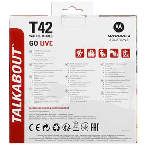 Produktbild für Funkgerät Motorola Talkabout T42, lizenzfrei, PMR446