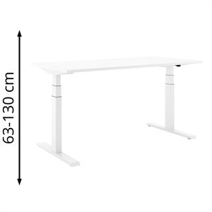 Produktbild für Schreibtisch Actiforce Pro 670SLS, weiß / weiß