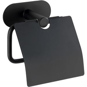 Produktbild für Toilettenpapierhalter Wenko Orea Black, schwarz