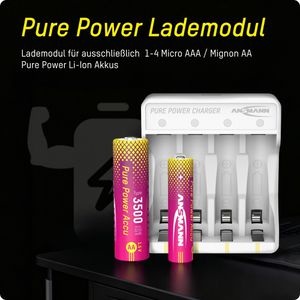 Produktbild für Akku-Ladegerät Ansmann Pure Power