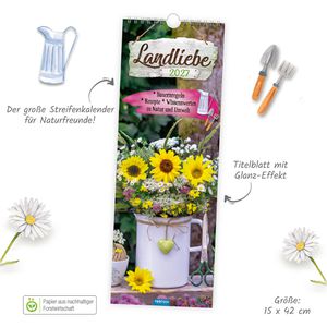 Produktbild für Streifenkalender Trötsch 2027128, Landliebe, mit Naturfotos