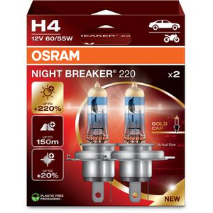 Produktbild für Auto-Lampe OSRAM Night Breaker 220, H4